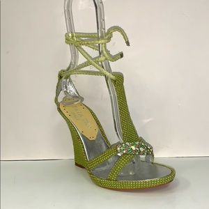 Tata Tio Lace Up Wedge